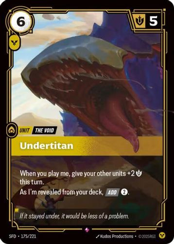 |RB02|[SFD-175/221](R) Undertitan {Foil}