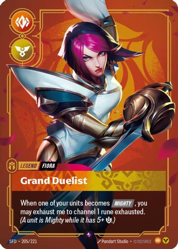 |RB02|[SFD-205/221](R) Fiora - Grand Duelist {Foil}