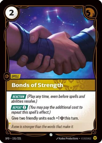 |RB02|[SFD-151/221](U) Bonds of Strength