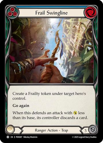 [FAB19 1st][PEN-087](C) Frail Swingline (Blue)