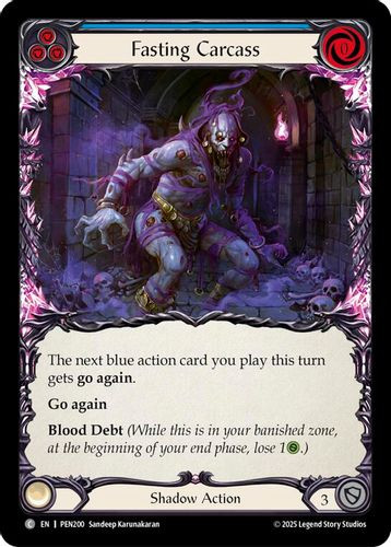 [FAB19 1st][PEN-200](C) Fasting Carcass (Blue)