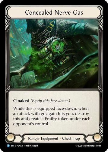 [FAB19 1st][PEN-079](R) Concealed Nerve Gas