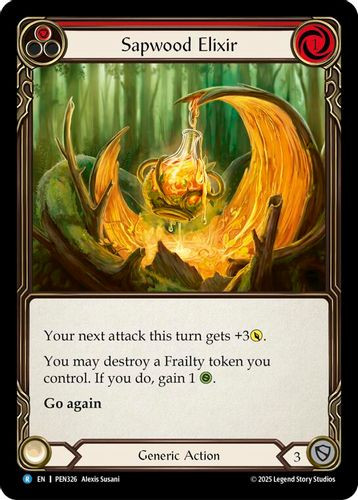 [FAB19 1st][PEN-326](R) Sapwood Elixir (Red)