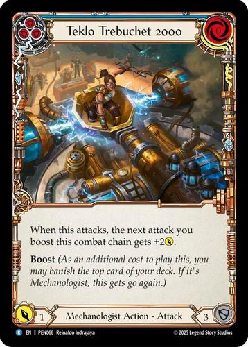 [FAB19 1st][PEN-066](R) Teklo Trebuchet 2000