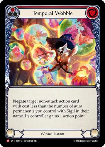 [FAB19 1st][PEN-112](M) Temporal Wobble (Red)