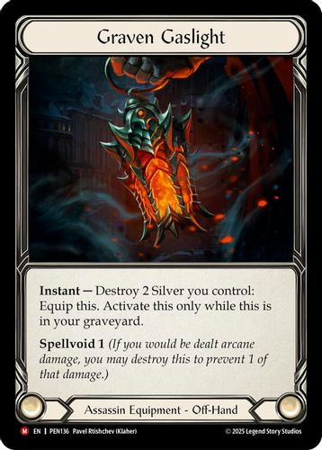 [FAB19 1st][PEN-136](M) Graven Gaslight