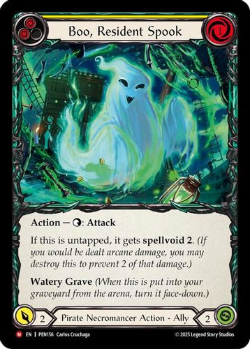 [FAB19 1st][PEN-156](M) Boo Resident Spook (Yellow)