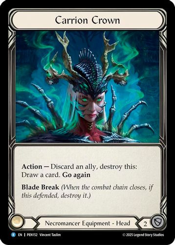 [FAB19 1st][PEN-152](R) Carrion Crown (Cold Foil)