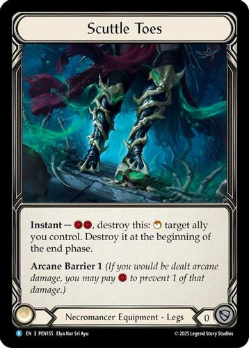 [FAB19 1st][PEN-155](R) Scuttle Toes (Cold Foil)
