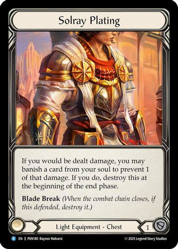 [FAB19 1st][PEN-180](R) Solray Plating (Cold Foil)