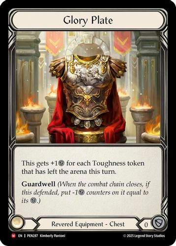 [FAB19 1st][PEN-287](M) Glory Plate (Cold Foil)