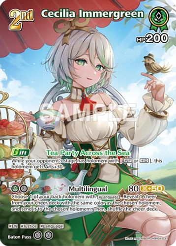 [hBP04-031](SR) Cecilia Immergreen {Foil}