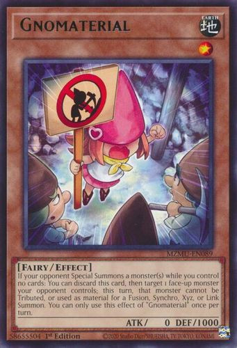 [MZMU-EN089] Gnomaterial (Rare)<1st>