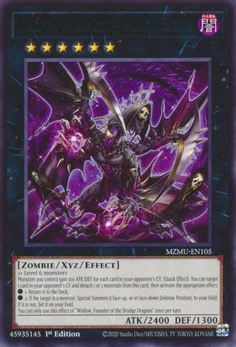[MZMU-EN105] Wollow, Founder of the Drudge Dragons (Rare)<1st>
