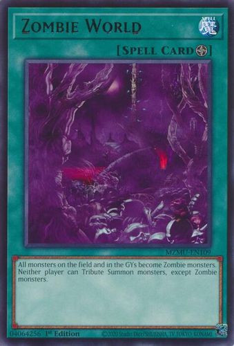 [MZMU-EN109] Zombie World (Rare)<1st>