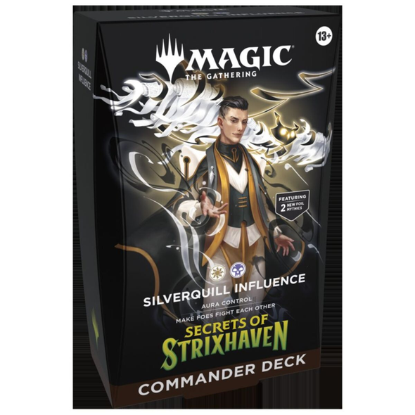 MTG Secrets of Strixhaven Commander Deck (Silverquill Influence White-Black)