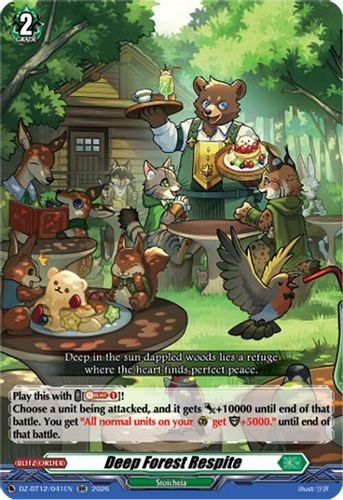 [DZ-BT12/041EN](RR) Deep Forest Respite