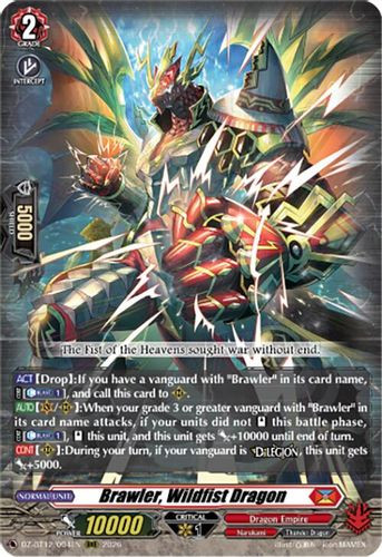[DZ-BT12/004EN](RRR) Brawler, Wildfist Dragon