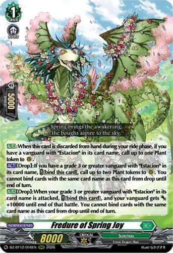 [DZ-BT12/016EN](RRR) Fredure of Spring Joy