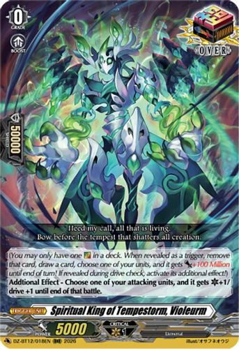 [DZ-BT12/018EN](RRR) Spiritual King of Tempestorm, Violeurm