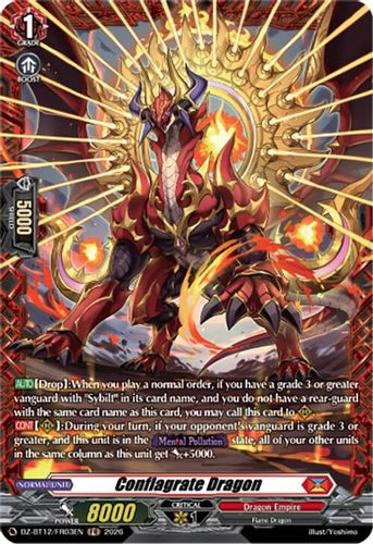 [DZ-BT12/FR03EN](FR) Conflagrate Dragon (FR)