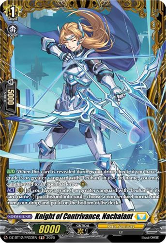 [DZ-BT12/FR33EN](FR) Knight of Contrivance, Nachalant (FR)