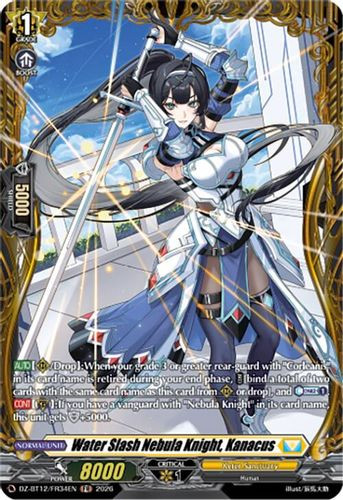 [DZ-BT12/FR34EN](FR) Water Slash Nebula Knight, Kanacus (FR)