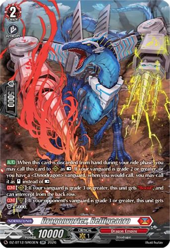 [DZ-BT12/SR03EN](SR) Dragonvortex, Belligeacro (SR)