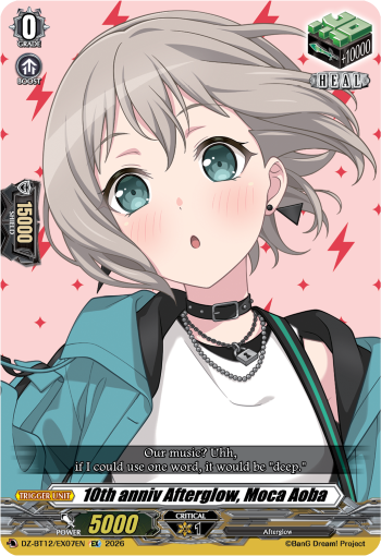 [DZ-BT12/EX07EN](EX) 10th anniv Afterglow, Moca Aoba