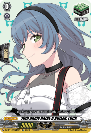 [DZ-BT12/EX32EN](EX) 10th anniv RAISE A SUILEN, LOCK