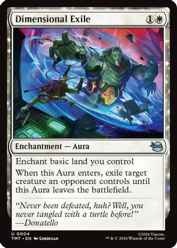 [TMT-0004](U) Dimensional Exile (Foil)