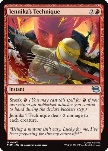 [TMT-0093](U) Jennika's Technique (Foil)