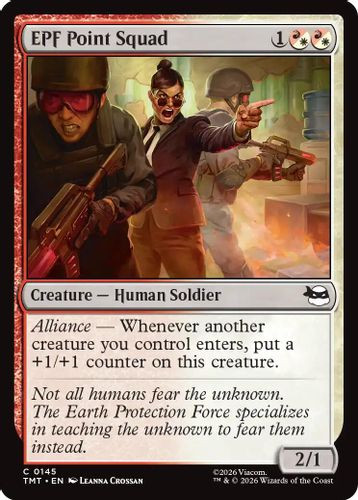 [TMT-0145](C) EPF Point Squad (Foil)