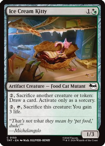[TMT-0150](C) Ice Cream Kitty (Foil)