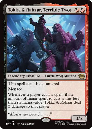 [TMT-0171](R) Tokka & Rahzar, Terrible Twos (Foil)