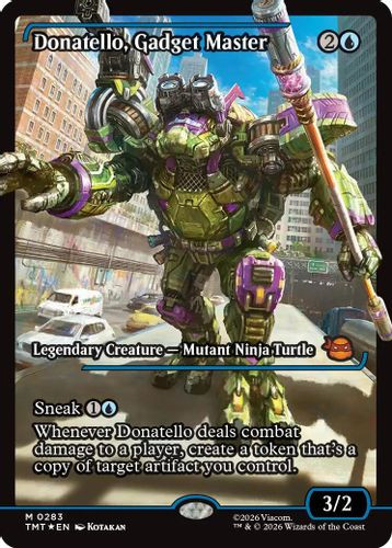 [TMT-0283](M) Donatello, Gadget Master (Showcase) (Foil)