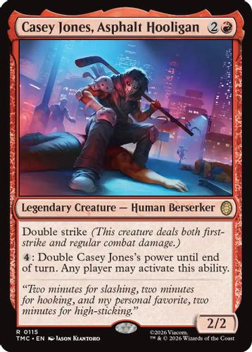 [TMC-0115](R) Casey Jones, Asphalt Hooligan