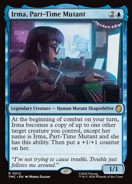 [TMC-0012](R) Irma, Part-Time Mutant (Surge Foil)