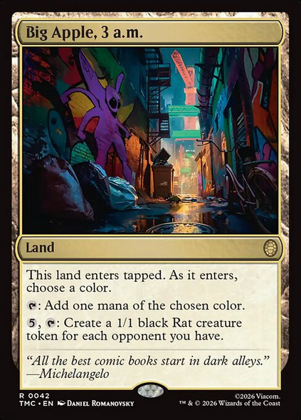 [TMC-0042](R) Big Apple, 3 a.m. (Surge Foil)