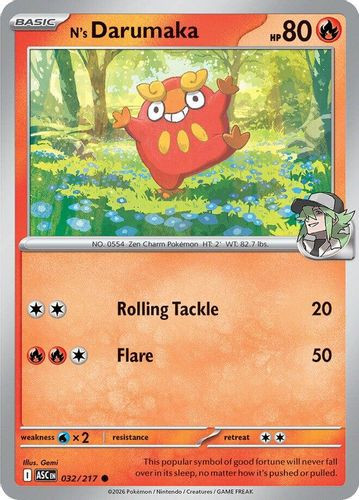 |ME02A|[ASC-032/217](C) N's Darumaka