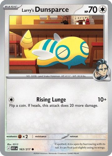 |ME02A|[ASC-163/217](C) Larry's Dunsparce