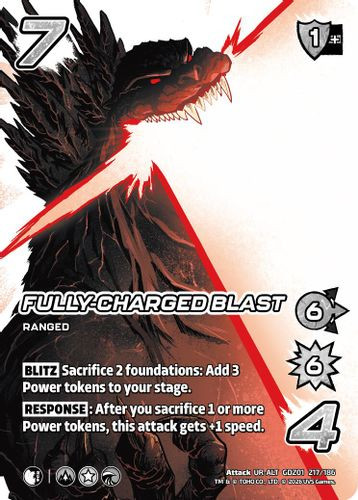 [GDZ01-217/186](UR-ALT) Fully-Charged Blast (Alternate Art) (Foil)