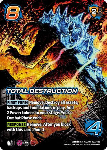 [GDZ01-103/186](SR) Total Destruction (Foil)