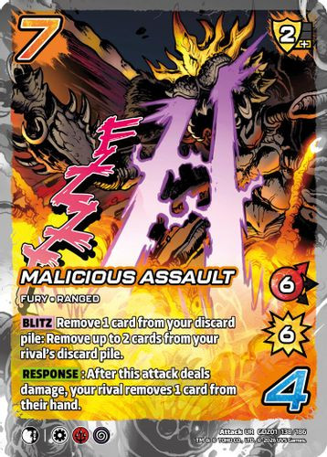[GDZ01-138/186](UR) Malicious Assault (Foil)