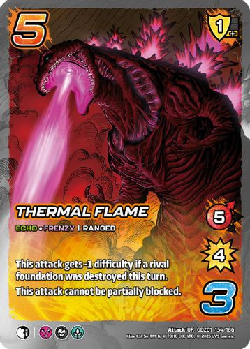 [GDZ01-154/186](UR) Thermal Flame (Foil)