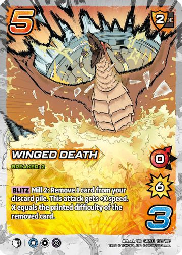 [GDZ01-156/186](UR) Winged Death (Foil)