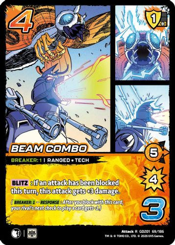 [GDZ01-069/186](R) Beam Combo (Foil)