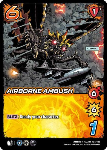 [GDZ01-107/186](R) Airborne Ambush (Foil)