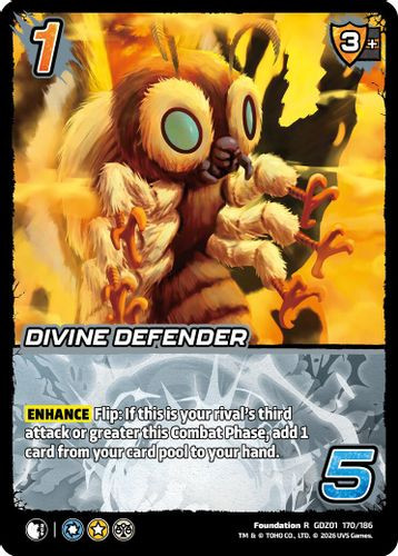 [GDZ01-170/186](R) Divine Defender (Foil)
