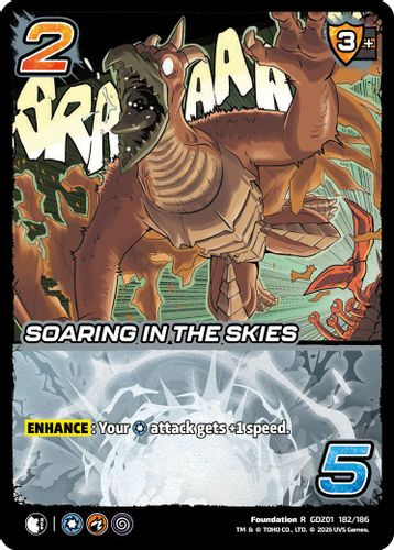 [GDZ01-182/186](R) Soaring in the Skies (Foil)